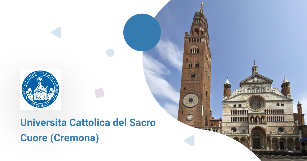 Universitá Cattolica Del Sacro Cuore Universita Cattolica del Sacro Cuore (Cremona) - Master's