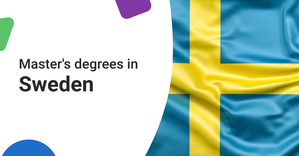 Master's In Sweden - Programs, Universities, Scholarships